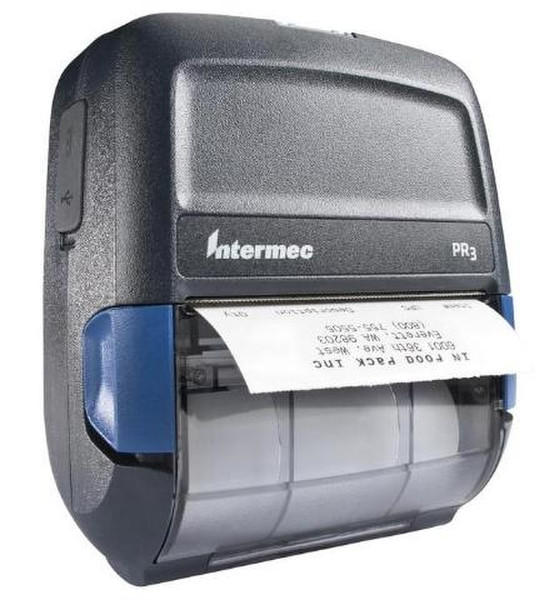 Intermec PR3 Direkt Wärme/Wärmeübertragung Mobiler Drucker 203DPI Grau