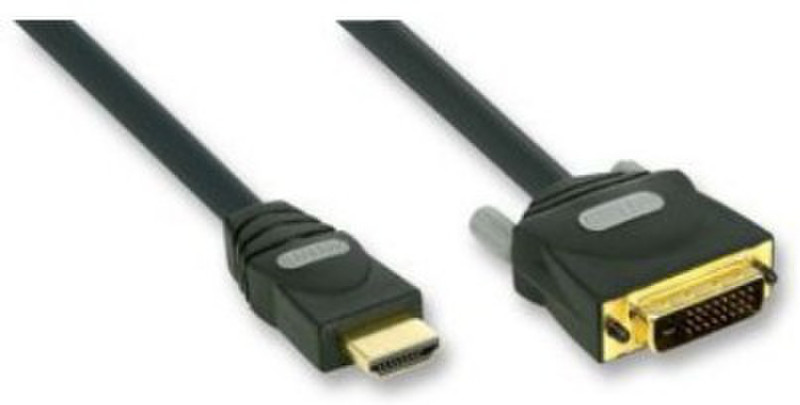 Profigold 0.5m HDMI/DVI 0.5m HDMI DVI-D Schwarz