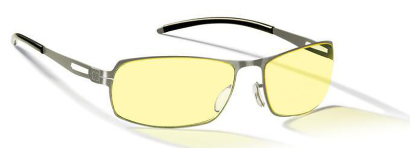 Gunnar Optiks Weezer Glass,Stainless steel Silver safety glasses