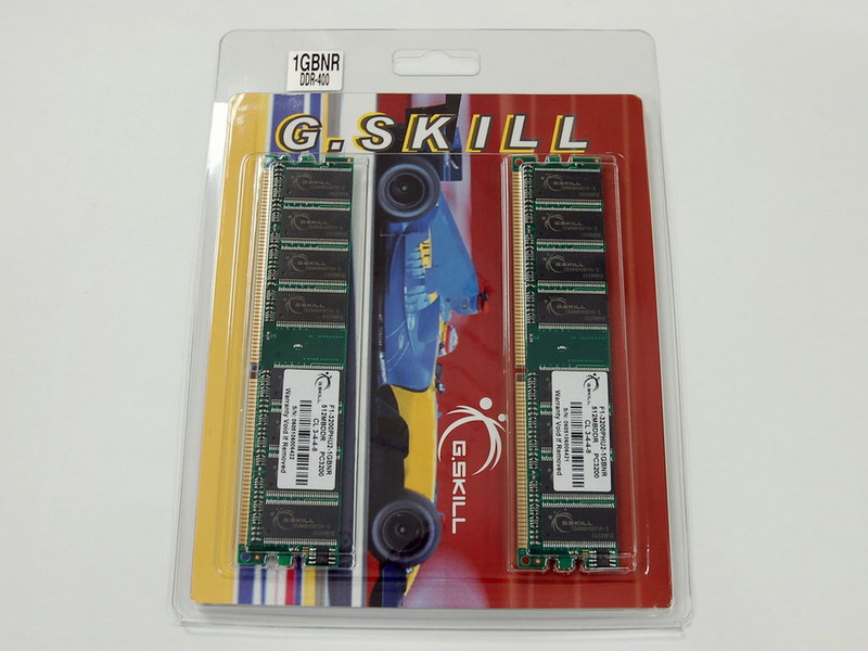 G.Skill 1GBNR CL3.0 (2*512MB) 1GB DDR 400MHz memory module
