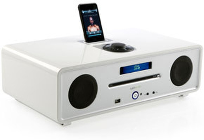 VitaAudio R4i Аналоговый 80Вт Белый CD радио