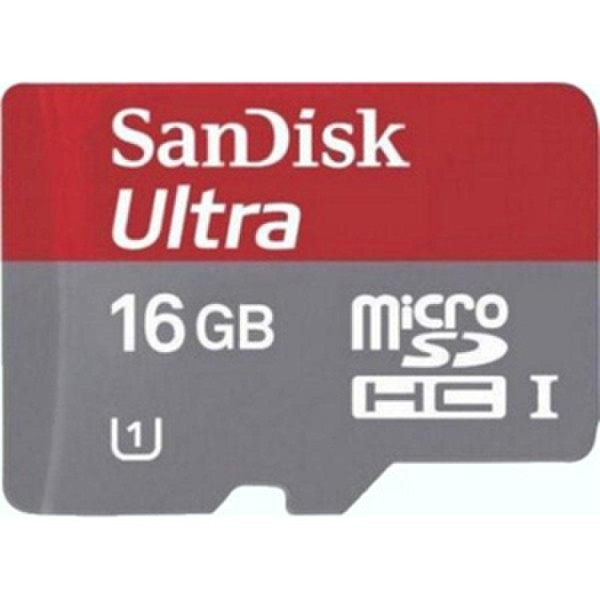 Sandisk Ultra SDHC 16GB 16ГБ MicroSDHC Class 10 карта памяти