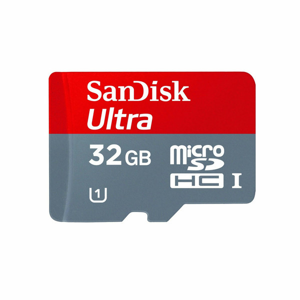 Sandisk Ultra 32ГБ MicroSDHC Class 10 карта памяти