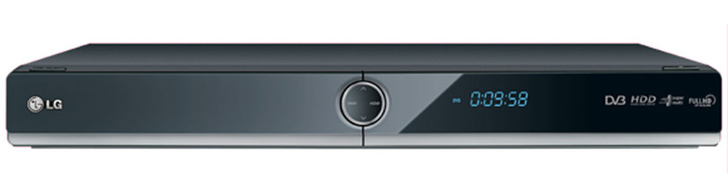 LG RHT599H Black digital video recorder