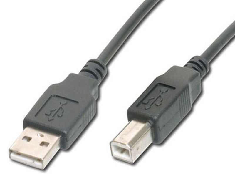 ASSMANN Electronic 3m USB 2.0 3m USB A USB B Black