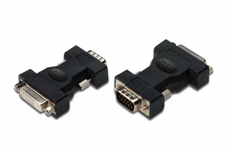 Digitus AK-320505-000-S DVI-I VGA (D-Sub) Черный адаптер для видео кабеля