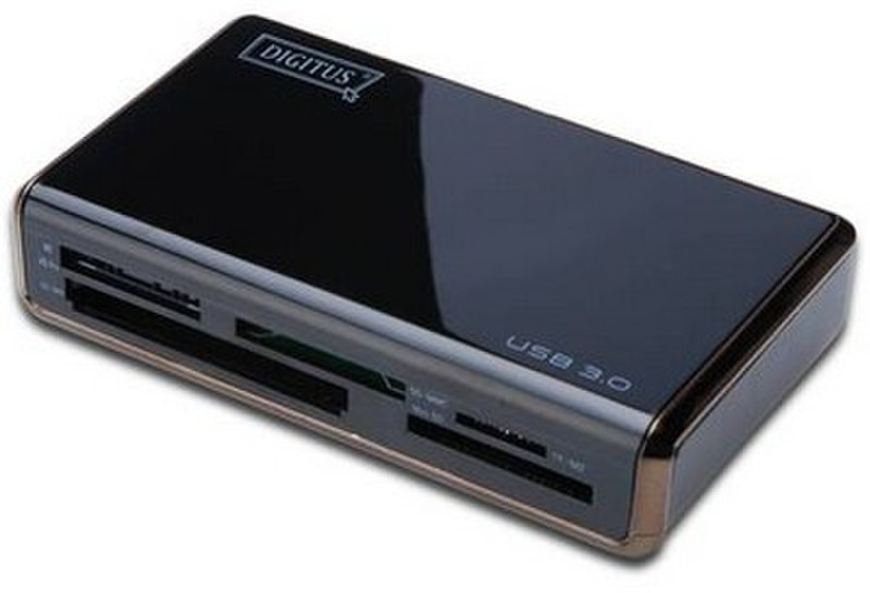 Digitus DA-70330 USB 3.0 Black card reader