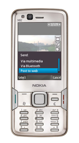 Nokia N82 Silber Smartphone