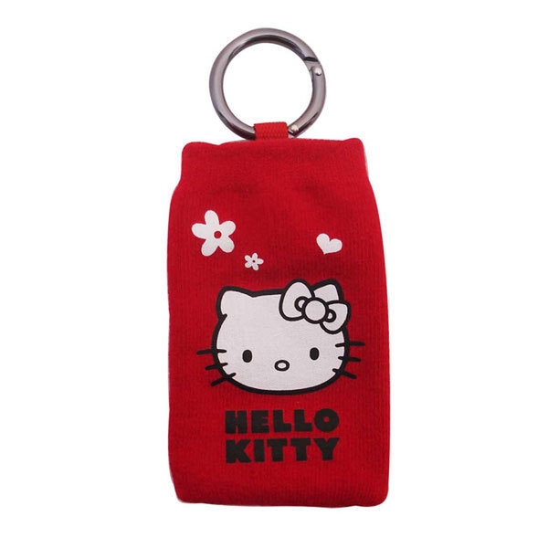 1 Idea Italia Hello Kitty Sock Simple Pouch case Red