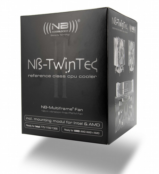 Noiseblocker NB-TwinTec Prozessor Kühler
