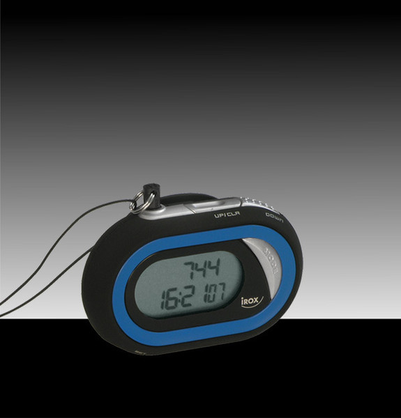 Irox PE-SOS2 Elektronisch Schwarz, Blau, Silber Schrittzähler