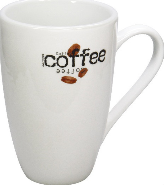 Könitz Porzellan 2pc Coffee Bar No. 10 - Maxi Mug - Coffee Collage Weiß 2Stück(e)