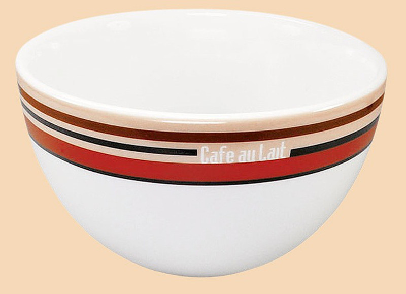 Könitz Porzellan 2pc Coffee Bar No. 6 - Café au Lait - Coffee Stripes Multicolour 2pc(s)