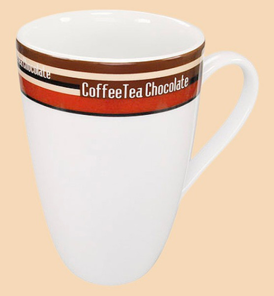 Könitz Porzellan 2pc Coffee Bar No. 10 - Maxi Mug - Coffee Stripes Разноцветный 2шт