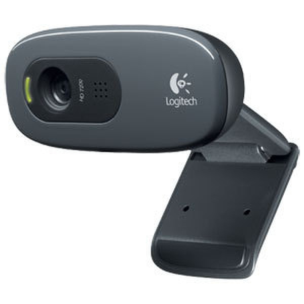 Logitech C270 3МП 1280 x 720пикселей USB 2.0 Черный