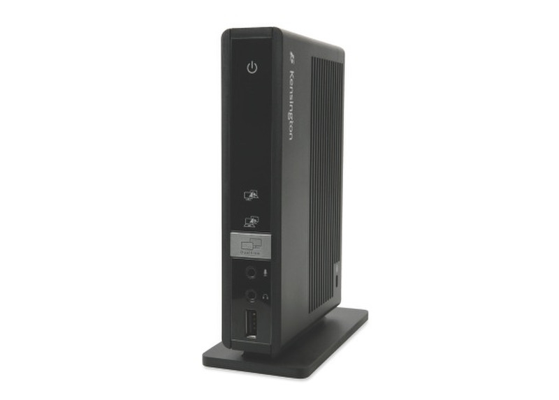 Kensington Universal Dock w/ Video, Ethernet USB 2.0 Черный док-станция для ноутбука