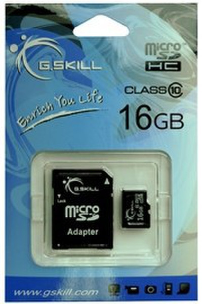 G.Skill microSDHS 16GB 16ГБ MicroSDHC Class 10 карта памяти