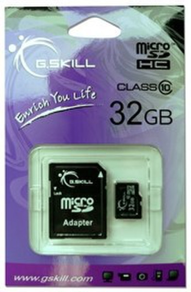 G.Skill microSDHS 32GB 32ГБ MicroSDHC Class 10 карта памяти