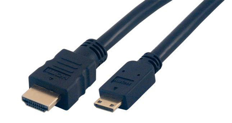 MCL 1m HDMI 1м HDMI Mini-HDMI Черный HDMI кабель