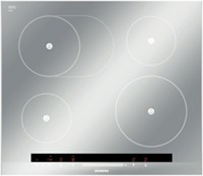 Siemens EH679MB11 built-in Electric induction Black,Stainless steel hob