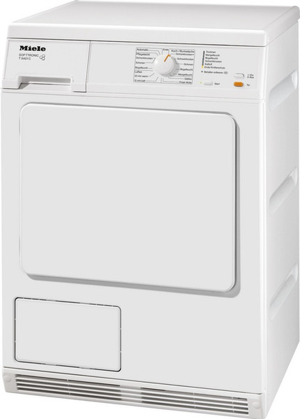 Miele T 8401 C freestanding Front-load 6kg B White tumble dryer