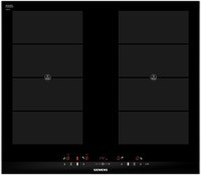 Siemens EI675TV11E Встроенный Индукционная Черный, Нержавеющая сталь плита