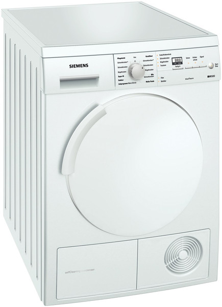 Siemens WT44W3G0 Отдельностоящий Фронтальная загрузка 7кг A Белый сушилка для белья