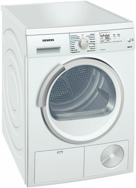 Siemens WT46S515 Freistehend Frontlader 8kg B Weiß Wäschetrockner