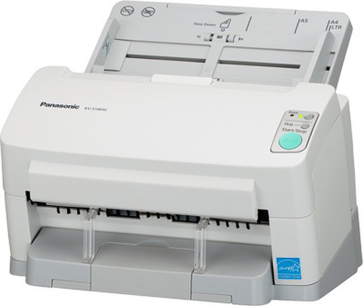 Panasonic KV-S1065C Einzelbogenförderung 600 x 600DPI A4 Weiß Scanner