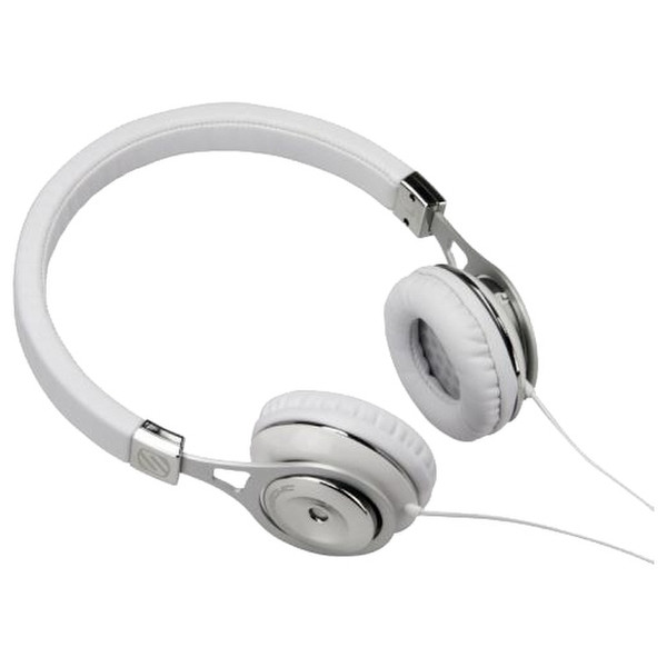 Scosche RH656M Binaural Head-band White headset