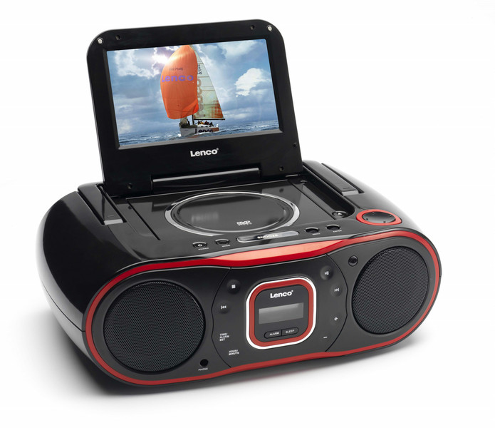Lenco Portable DVD player w/ 7" screen and FM radio