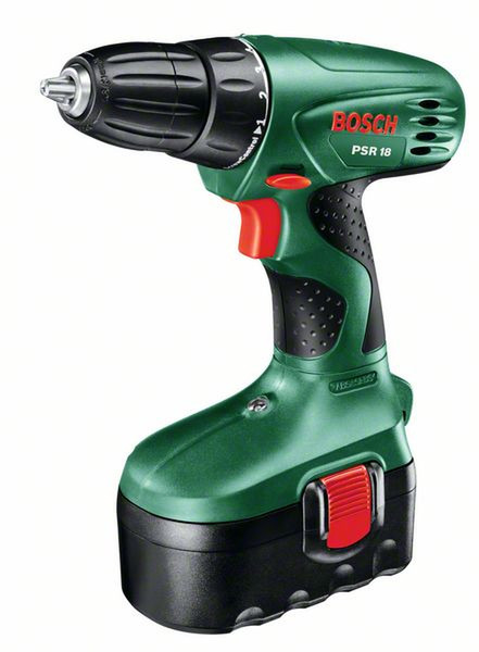 Bosch PSR 18 Pistol grip drill Lithium-Ion (Li-Ion) 1700g Black,Green