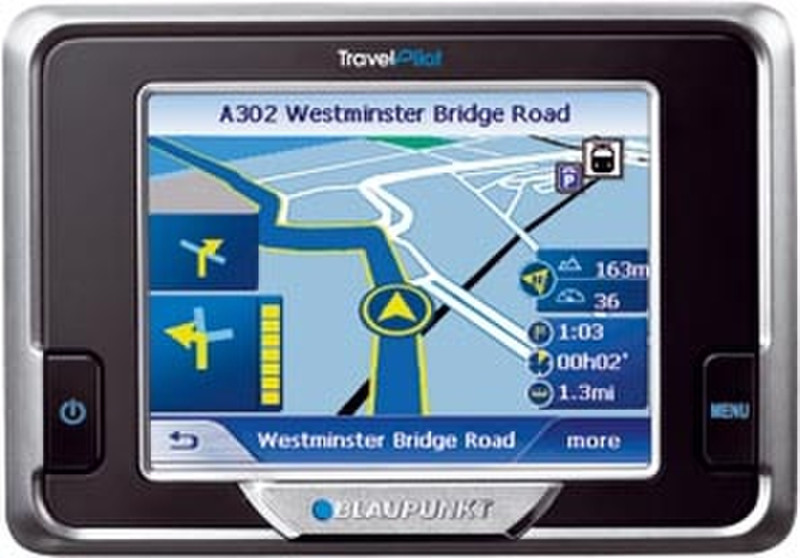 Blaupunkt TravelPilot Lucca 3.3 + Maps 41 EU Портативный ЖК Сенсорный экран 190г Черный навигатор