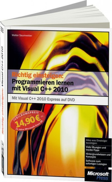 Microsoft Jubiläumsausgabe: Programmieren lernen mit Visual C++ 2010