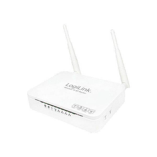 LogiLink WL0133 Schnelles Ethernet Weiß WLAN-Router