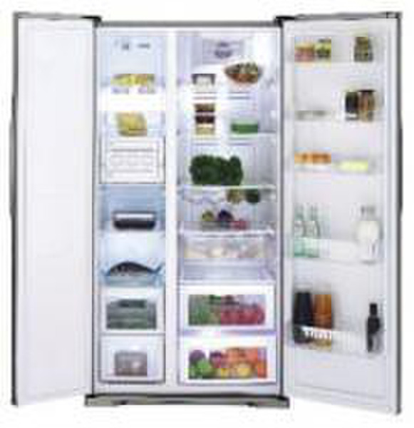 Beko GNE V122 X freestanding A+ Stainless steel side-by-side refrigerator