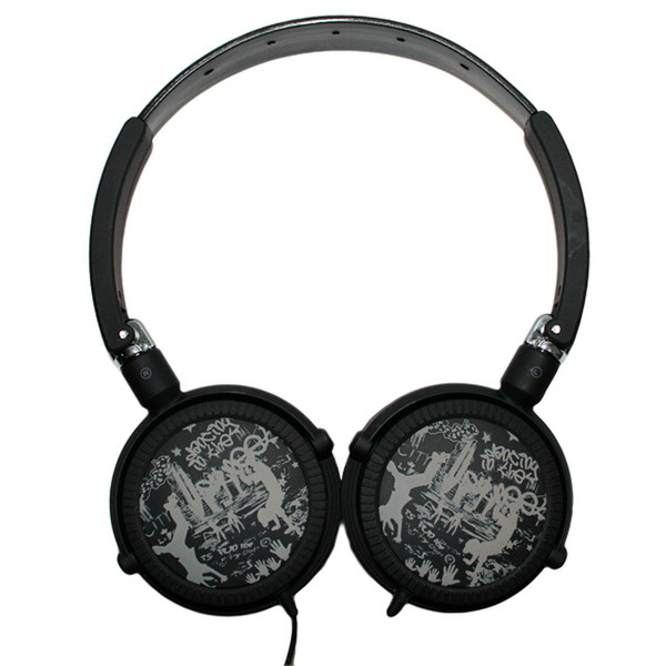 iLike DJ-980 Ohraufliegend Kopfband Schwarz Kopfhörer