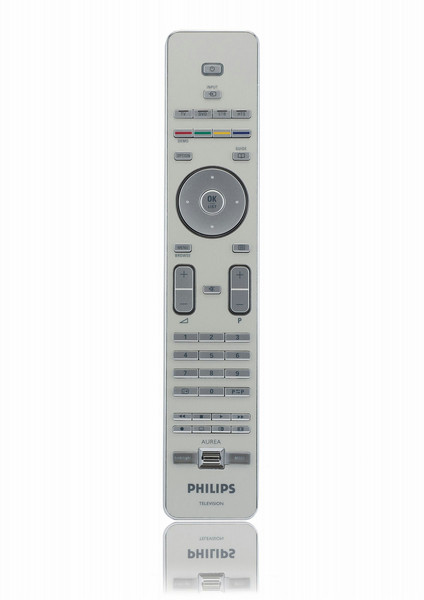 Philips CRP599/01 Нажимные кнопки Серый пульт дистанционного управления