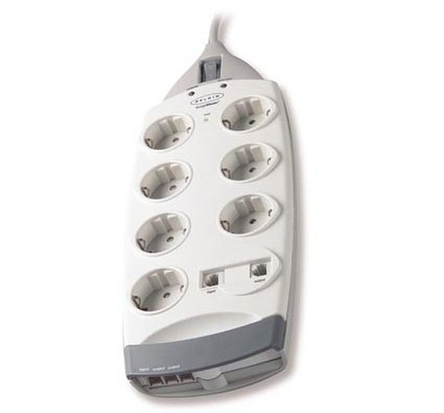 Belkin 7-Sockets SurgeMaster 7AC outlet(s) 230V 2m White surge protector