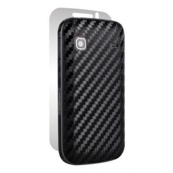 NLU Carbon Fiber armor Samsung Galaxy Gio Cover case Schwarz