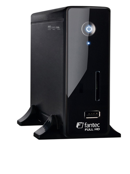 Fantec AluPlay 7.1 1920 x 1080Pixel Schwarz Digitaler Mediaplayer