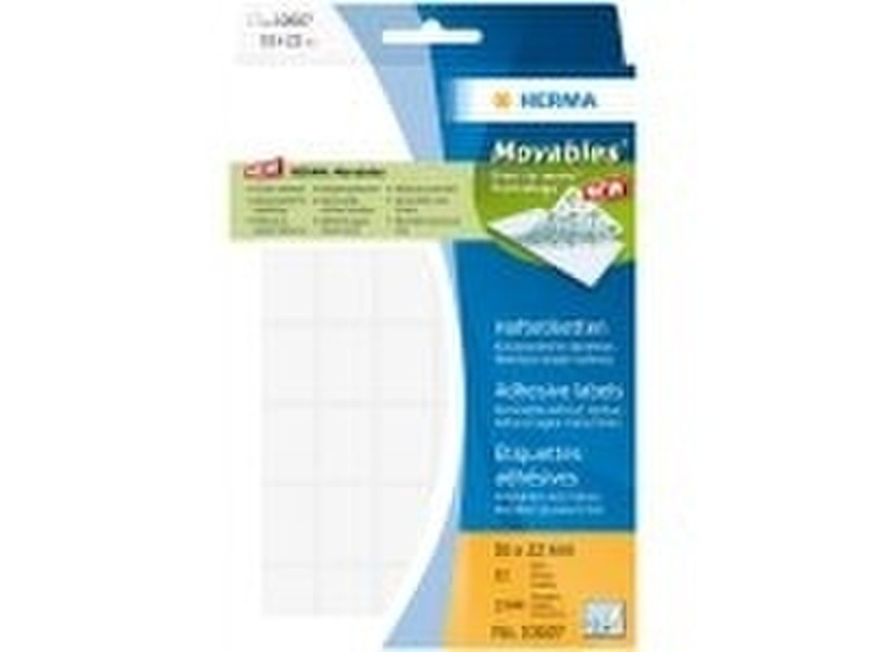 HERMA Adhesive labels white Movables 16x22 1344 St. Weiß 1344Stück(e) selbstklebendes Etikett