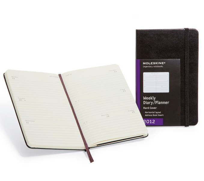 Moleskine 40108 140sheets Black writing notebook