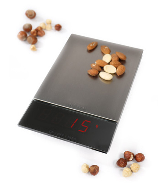 Inventum Kitchenscale WS175 Electronic kitchen scale Cеребряный