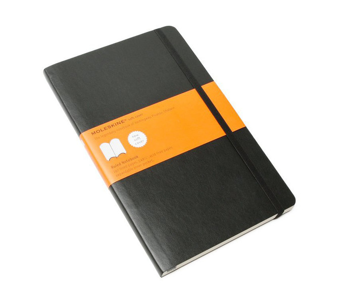 Moleskine 40221 192sheets Black writing notebook