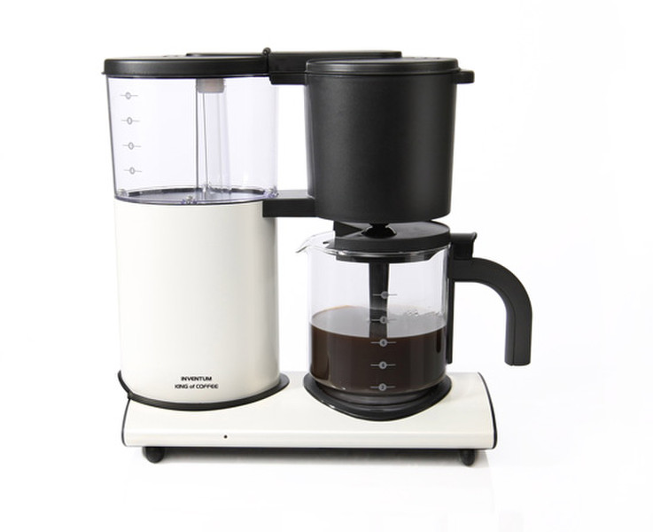 Inventum HK100W Drip coffee maker 10cups Black,White coffee maker