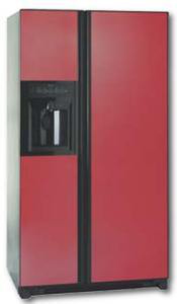 Amana AC 22 GB-HB-S freestanding 594L A Black,Red side-by-side refrigerator