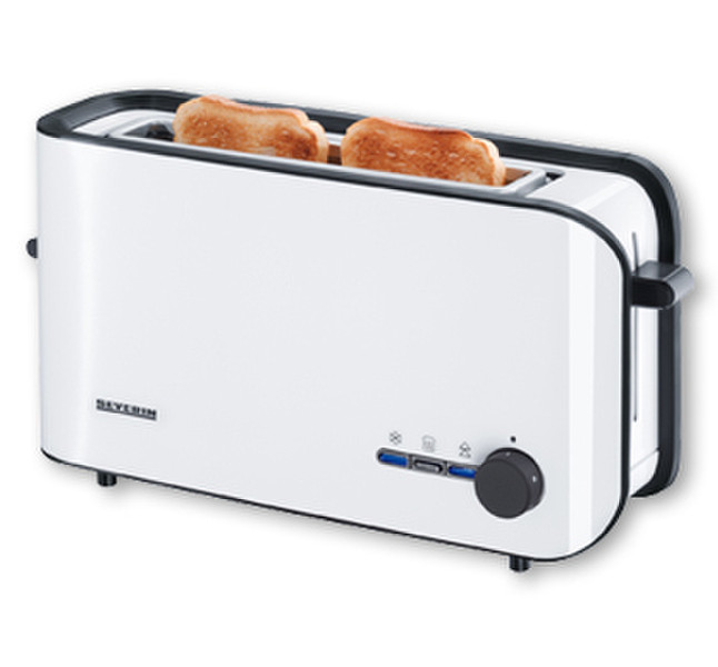 Severin Automatic Toaster AT 2598 1ломтик(а) 900Вт Белый тостер
