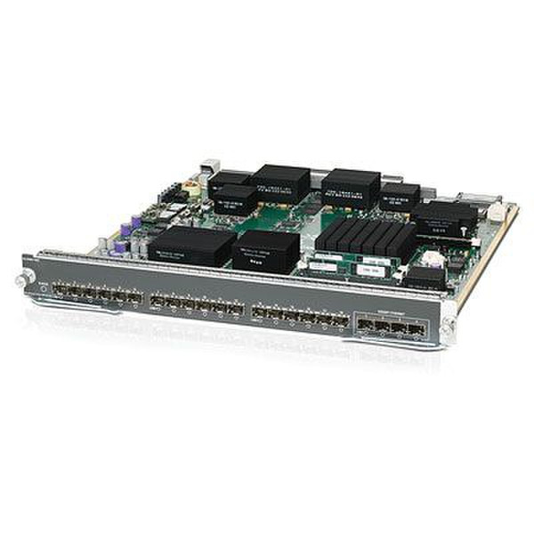 Hewlett Packard Enterprise MDS 9000 18 Fibre Channel plus 4 IP Ports w/0 SFPs Multiservice Module сетевой медиа конвертор