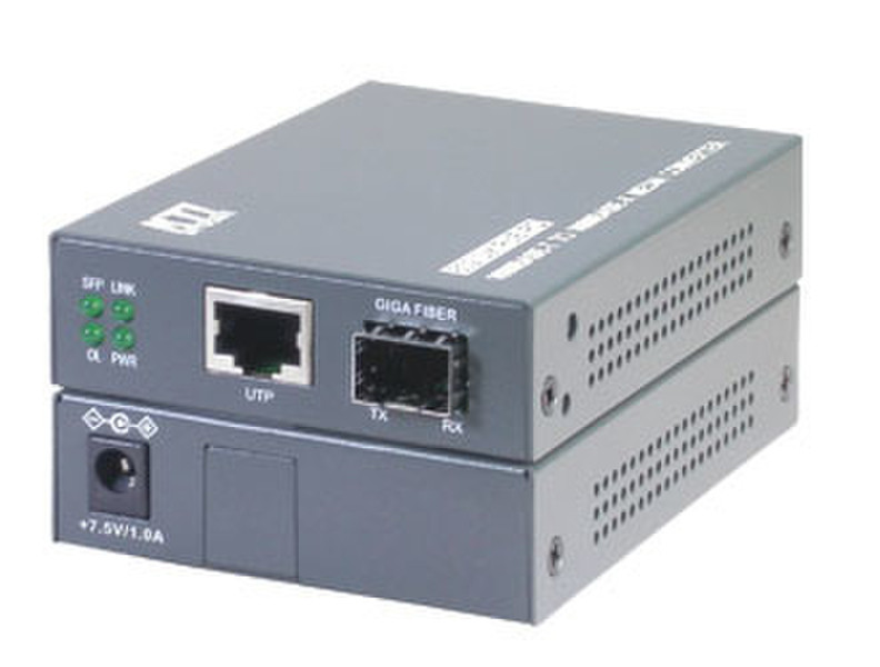 KTI Networks KGC-352 1000Mbit/s 850nm Einzelmodus Grau